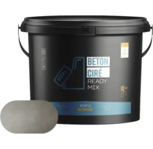 Beton Cire Ready Mix in een emmer voor het afwerken van oppervlakken