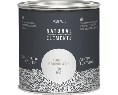 StyleColor Natural Elements structuuradditief, fijne korrel voor menging in leemverf in een blik.
