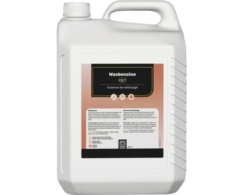 Bleko Wasbenzine reinigingsmiddel in een jerrycan van 2,5 liter voor het verwijderen van vlekken en het reinigen van oppervlakken.