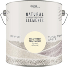 Emmertje Style Color Natural Elements leemverf in de kleur Creativiteit lichtgeel voor binnenshuis schilderwerk