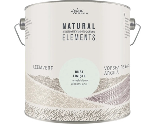Stilcolor Natural Elements leemverf Rust Liniste in een blik met hengsel