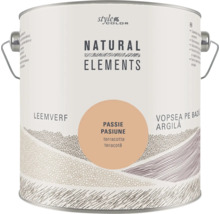 Een blik Style Color Natural Elements leemverf in de kleur Passie Pasiune terracotta.