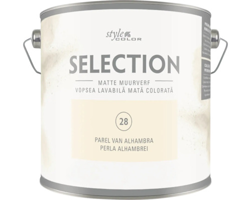 Blik StyleColor Selection matte muurverf in de kleur Parel van Alhambra