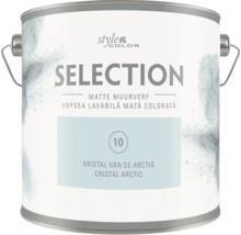 Blik StyleColor Selection matte muurverf in de kleur Kristal van de Arctis
