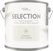 Blik met matte muurverf Style Color Selection in de kleur Duinenspel
