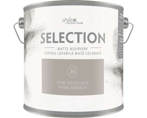 Blik StyleColor Selection matte muurverf in de kleur Ritme der Getijden