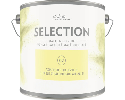 Emmer Style Color Selection matte muurverf Aziatisch Stralenveld