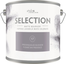 Style Color Selection matte muurverf Provençaalse Bloesem in een verfblik met handvat