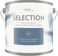 Blik Style Color Selection matte muurverf in de tint Fjorden van Noorwegen