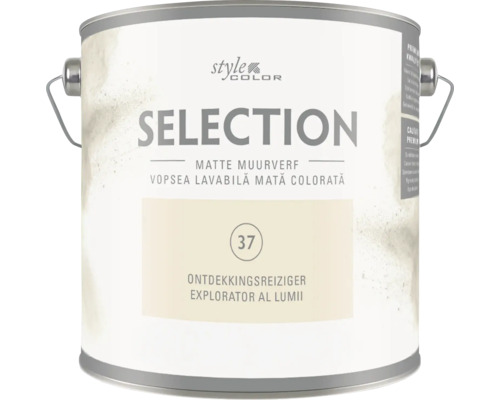 Blik Style Color Selection matte muurverf nummer 37 met draagbeugel