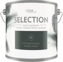 Blik Style Color Selection matte muurverf Stilte van de Jungle 40