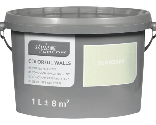 StyleColor Colorful Walls muurverf Seafoam 1 liter emmer