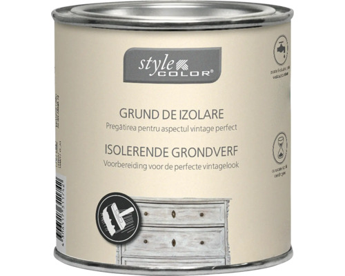 Style Color isolerende grondverf voor vintage look blik