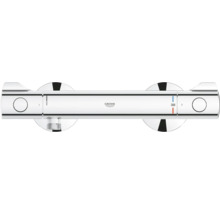 Grohe thermostatische douchekraan voor wandmontage met temperatuurbegrenzer op 38 graden Celsius