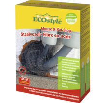 ECOstyle Mouse en Rat Stop staalwol voor het afdichten van kieren en gaten tegen knaagdieren in verpakking