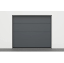 Modern sectionaaldeur voor garage met horizontale panelen