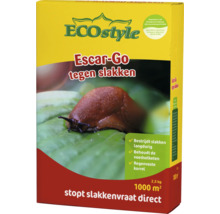 ECOstyle Escar-Go slakkenkorrels 2,5 kilogram voor de bestrijding van slakken