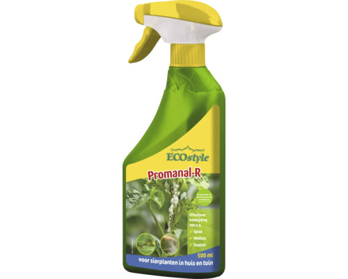ECOstyle Promanal-R sprayflacon 500 milliliter tegen ongedierte op kamer- en tuinplanten