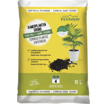 ECOstyle turfvrije kamerplantengrond, 10 liter zak voor kamerplanten met organische voeding voor 4 maanden.