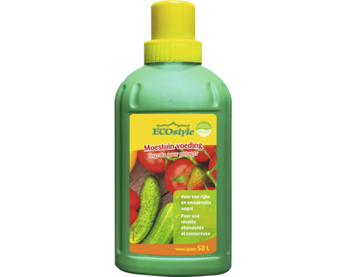 ECOstyle Moestuin-voeding biologische moestuinvoeding, 50 liter fles