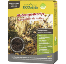 ECOstyle Bladcomposteerder voor kleigrond 4,5 kg verpakking voor het composteren van tuinafval en bodemverbetering.