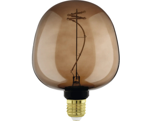 LED filament lamp in druppelvorm met E27 fitting