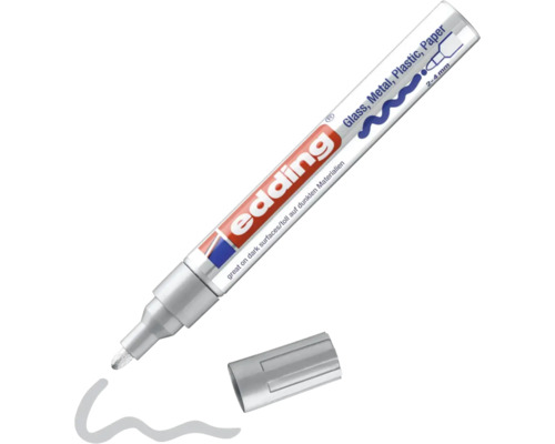 Edding lakmarker voor gladde oppervlakken met een lijndikte van 2 tot 4 millimeter