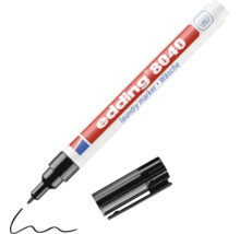 Edding 8040 wasgoedmarker voor textiel, wasbestendig tot 95 graden Celsius met afneembare dop.