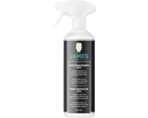 James Vezelbeschermer Eco textiel en leer beschermingsspray in spuitfles