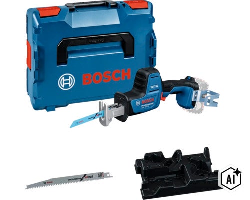 Bosch Professional accu reciprozaag GSA 18V-24 met koffer, zaagblad en inleg (Image AI modified or generated)
