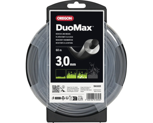 Oregon DuoMax maaidraad voor bosmaaiers, diameter 3,0 millimeter, lengte 60 meter, op spoel.