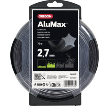 Oregon AluMax maaidraad voor grastrimmer, 2,7 millimeter diameter, 70 meter lengte, stervormig profiel voor nauwkeurig snijden.