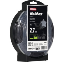 Oregon AluMax maaidraad voor bosmaaiers met een diameter van 2,7 millimeter en een lengte van 70 meter op een spoel.