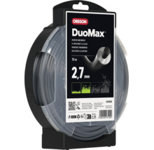 Oregon DuoMax maaidraad op rol, 70 meter lang en 2,7 millimeter dik voor grastrimmers en bosmaaiers.