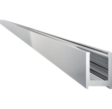 U-profiel van aluminium als afwerkings- of geleidingsprofiel voor diverse montagetoepassingen