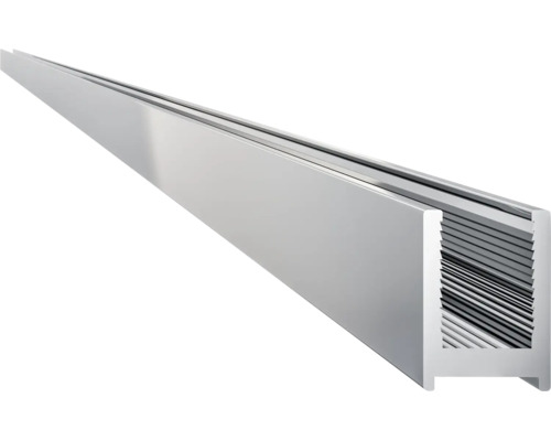 U-profiel van aluminium als afwerkings- of geleidingsprofiel voor diverse montagetoepassingen