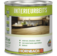 Blik Hornbach interieurbeits voor houten oppervlakken binnenshuis, 375 milliliter inhoud voor maximaal 5 vierkante meter, watervast en blokvast.