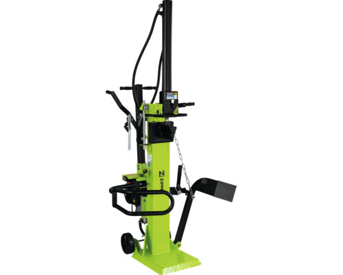Zipper houtklover voor het verwerken van brandhout met hydrauliek en veiligheidsbediening.