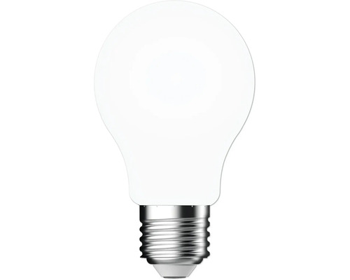 LED filamentlamp met E27 fitting in klassieke druppelvorm voor een gelijkmatige lichtverdeling.