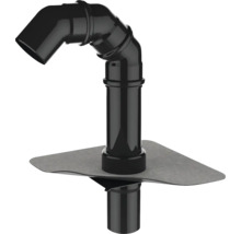 Dakontluchtingspijp met regenkap en dakdoorvoer voor dakontwatering of ventilatie