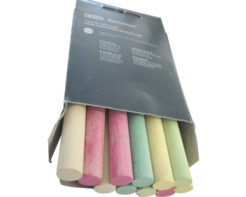 Krijtpakket met verschillende kleuren