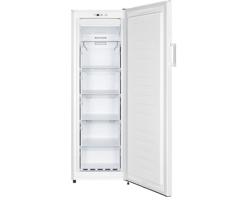 Vrieskast met geopende deur en laden