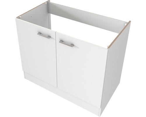 Onderkast met twee deuren voor keukens of badkamers