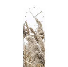 Wandklok met grassenmotief
