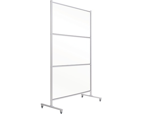 Tafel met rechthoekig kuchscherm van acrylglas