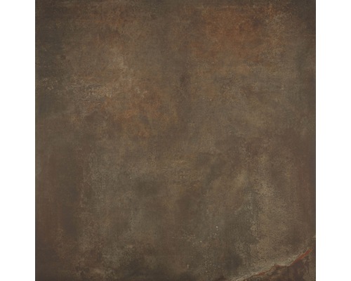 Wand- en vloertegel Jasper roest 99,5x99,5 cm bruin gerectificeerd Vierkante vloertegel met mat oppervlak