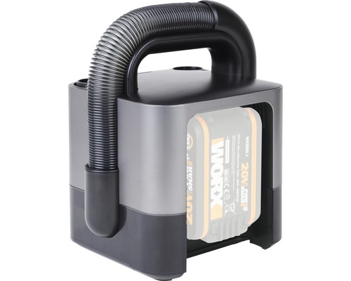 Accuzuiger met flexibele slangverlenging en draagbeugel