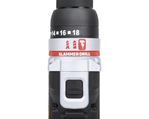 Detailopname van een boormachine met koppelinstelling