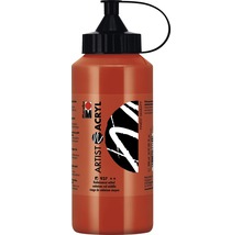 Marabu Artist Acrylverf, cadmiumrood midden, 500 ml
