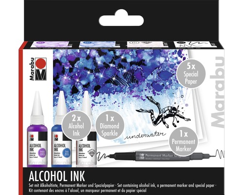 MARABU Alcoholinktset underwater MARABU Alcoholinktset underwater